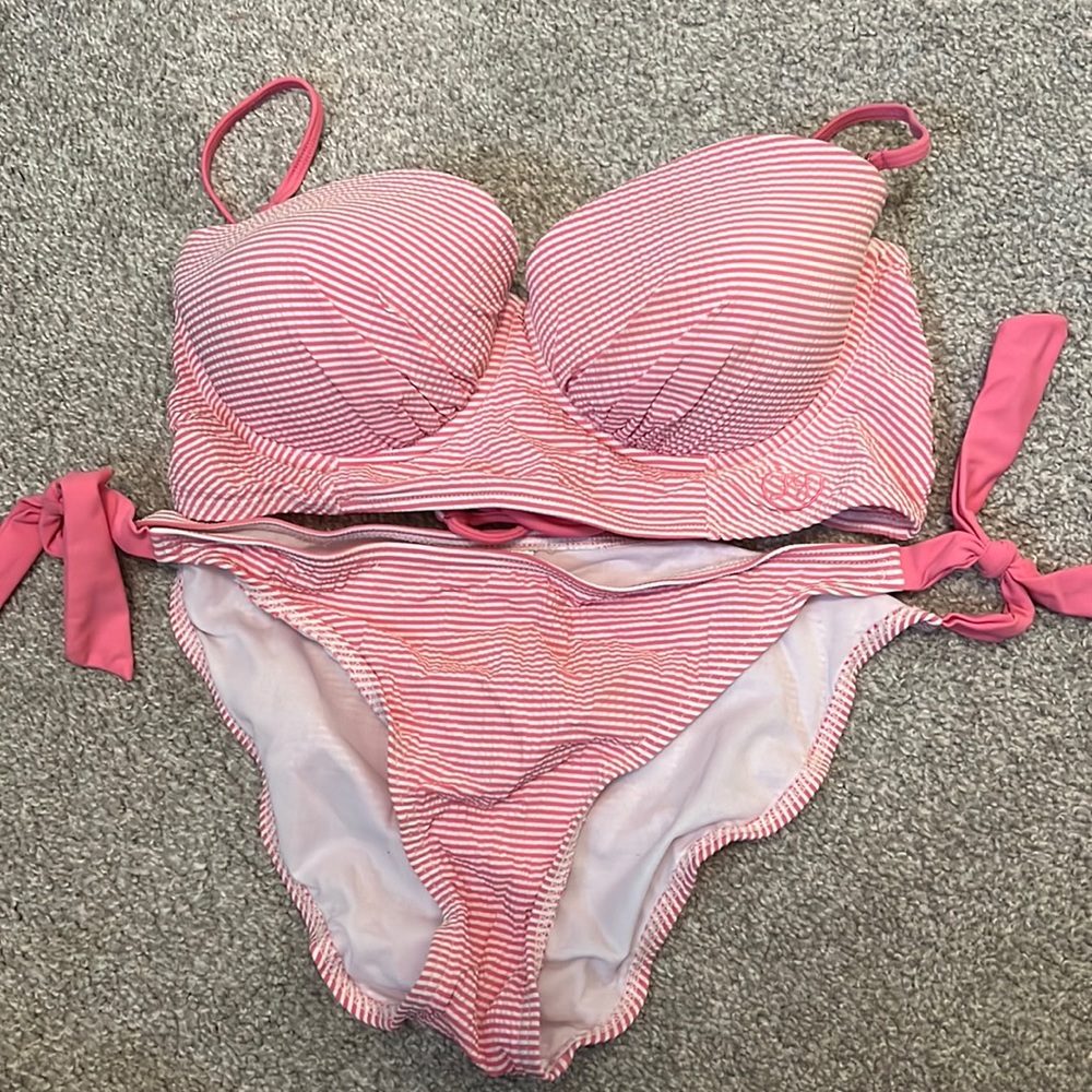Lauren James Seersucker Bikini